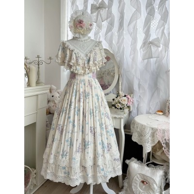 Gloaming About Tulips Flower Wall Edward SP One Piece(Reservation/2 Colours/Full Payment Without Shipping)